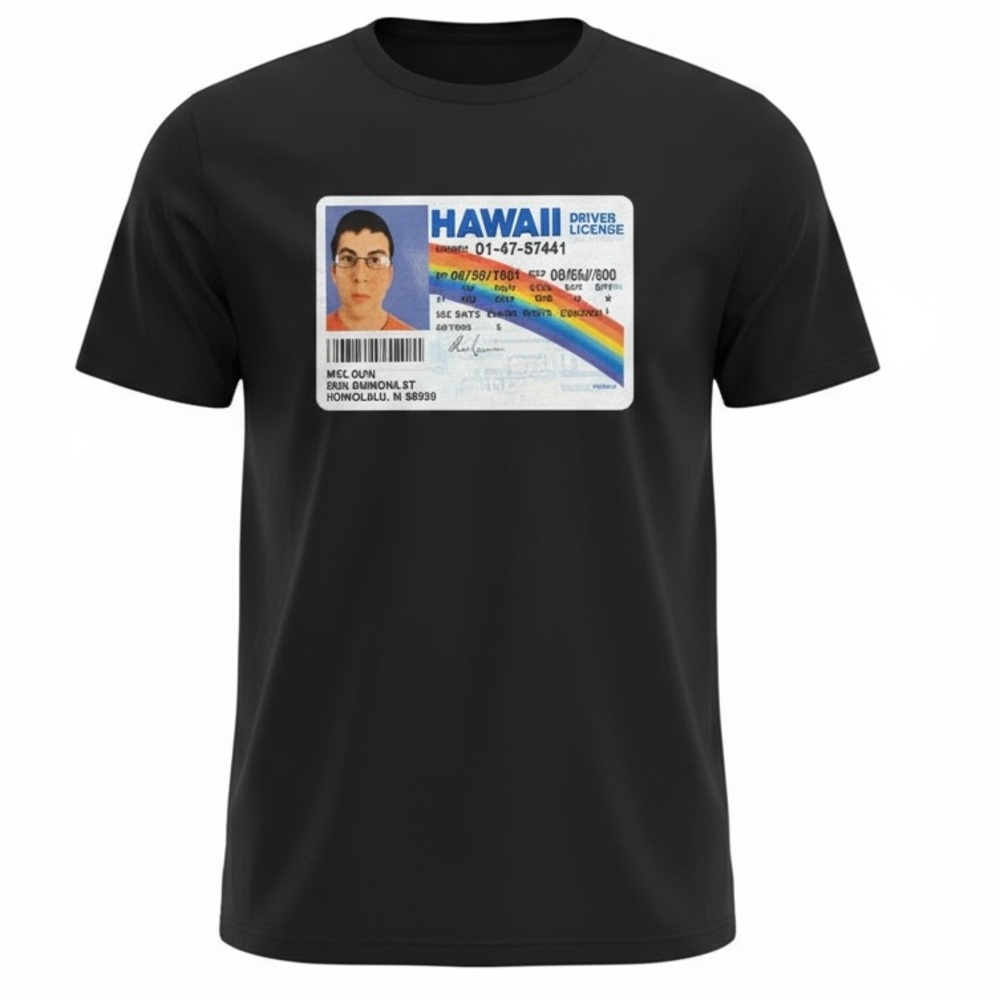Superbad McLovin Athletic Fit Short Sleeve Graphic Tee Large
